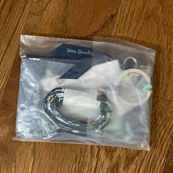 Vera Bradley Factory Style Zip ID Case and Lanyard in Floral Bursts NWT - Picture 3 of 3